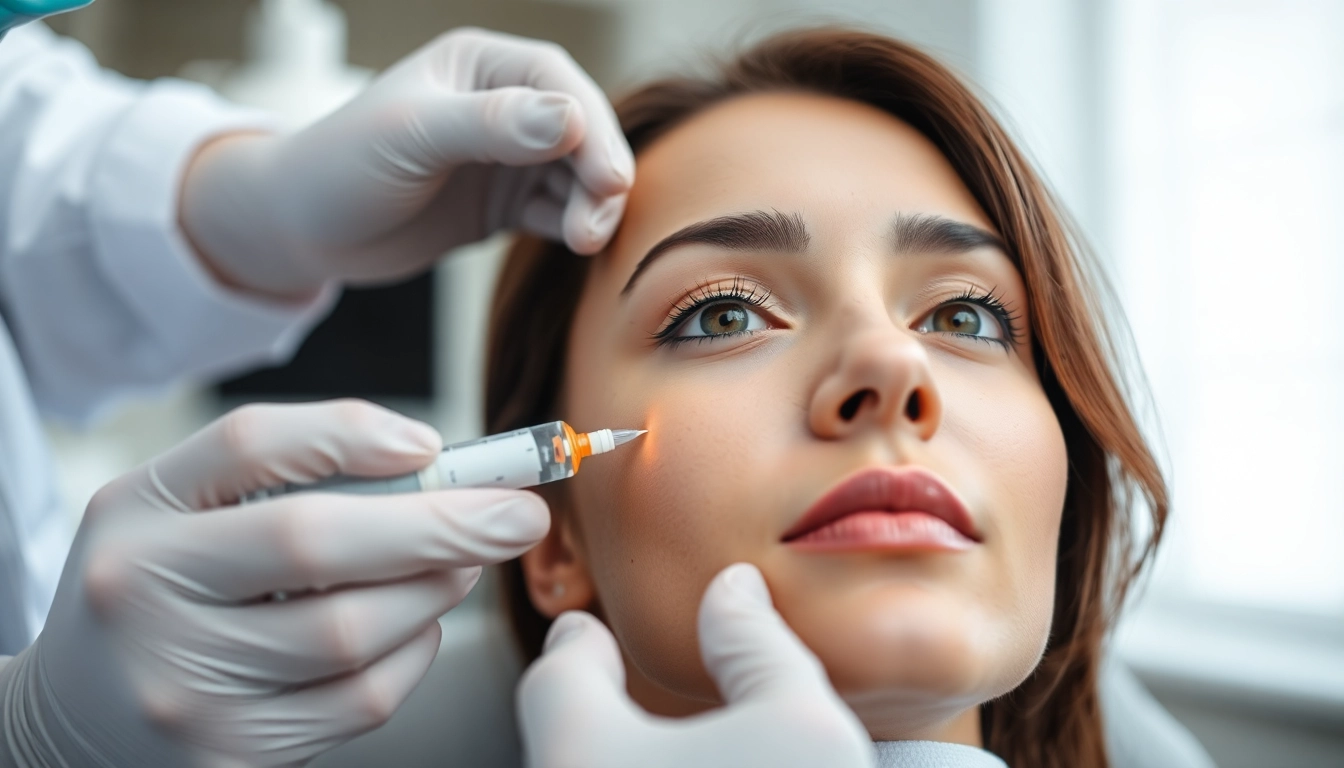 Facharzt in Zürich führt präzise Botox Behandlung durch, für natürliche Faltenreduktion.