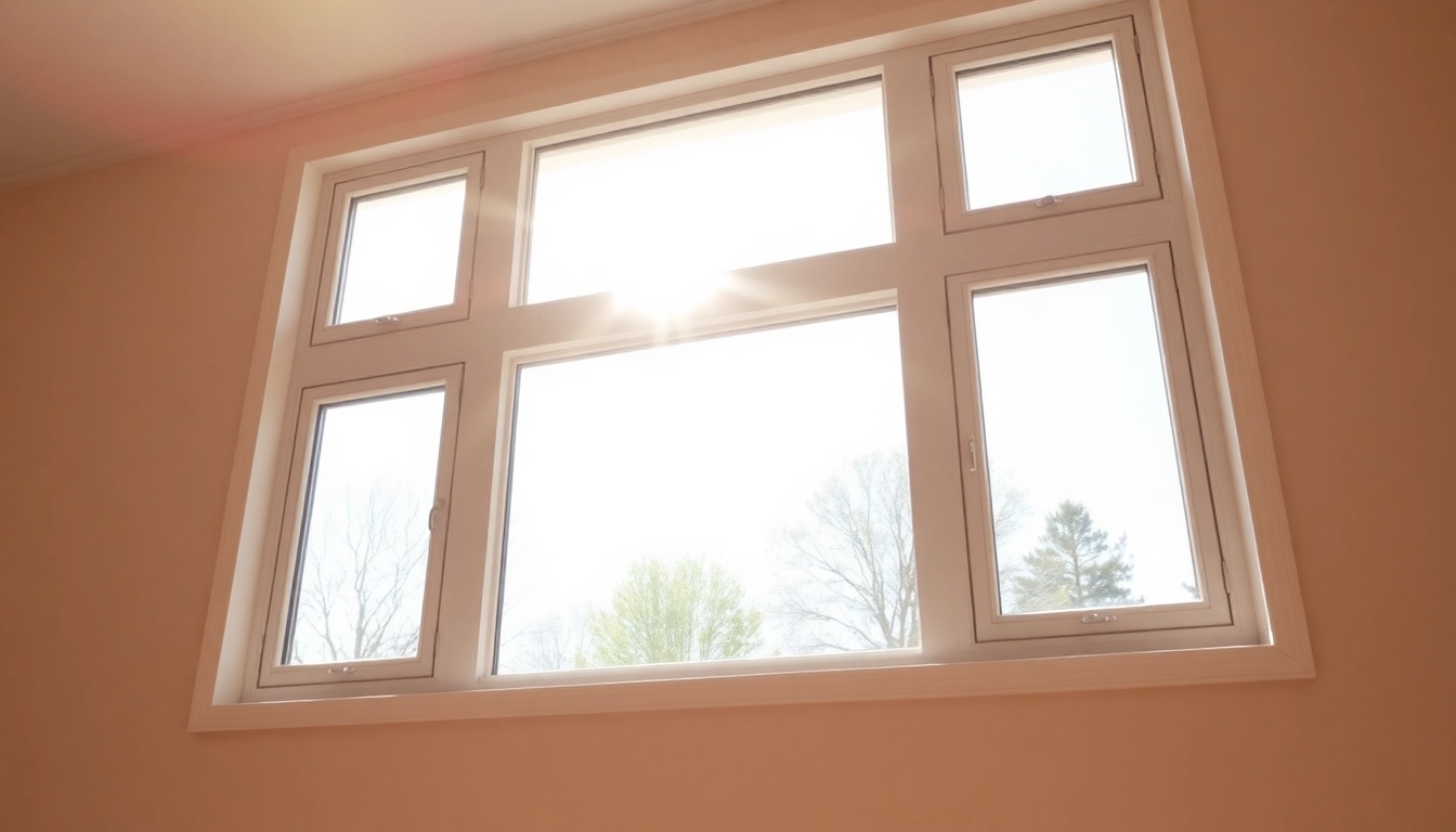 Upgrade with window replacement companies delivering energy-efficient windows in a stylish home.